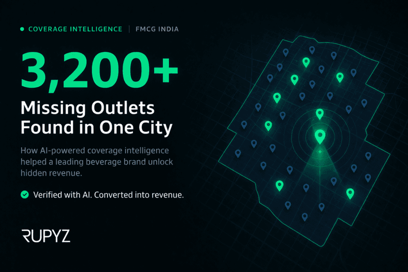 How a Leading Beverage Brand Found 3,200 Missing Outlets in a Single City with AI agent