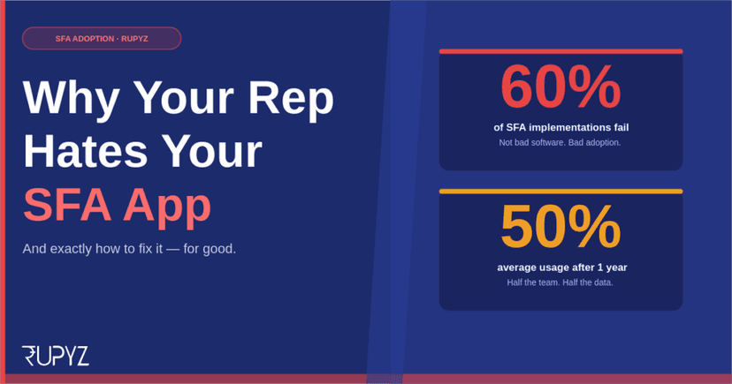 Why Your Field Sales staff Hates Your SFA App — And How to Fix It